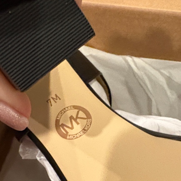 Elegant Michael Kora Black Women's Heeled Sandals - Picture 5 of 5